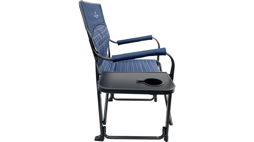 BLACK SIERRA EQUIPMENT Quilted HD Directors Chair , Blue, DRCH-012P-BLU-BSE