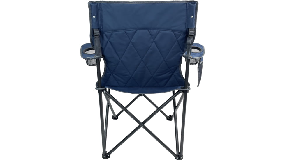 BLACK SIERRA EQUIPMENT Quilted Quad Chair, Blue, PQACH-007P-BLU-BSE