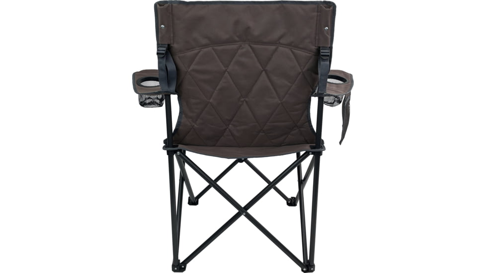 BLACK SIERRA EQUIPMENT Quilted Quad Chair, Brown, PQACH-007P-BRN-BSE