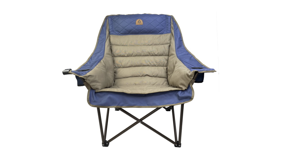 BLACK SIERRA EQUIPMENT Traditions Big Bear Chair , Navy, QACH-016T-NVY-BSE