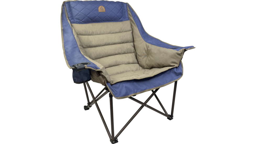 BLACK SIERRA EQUIPMENT Traditions Big Bear Chair , Navy, QACH-016T-NVY-BSE