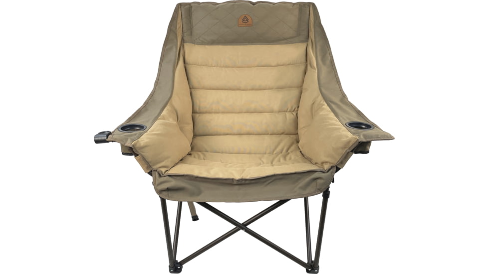 BLACK SIERRA EQUIPMENT Traditions Big Bear Chair , Tan, QACH-016T-TAN-BSE