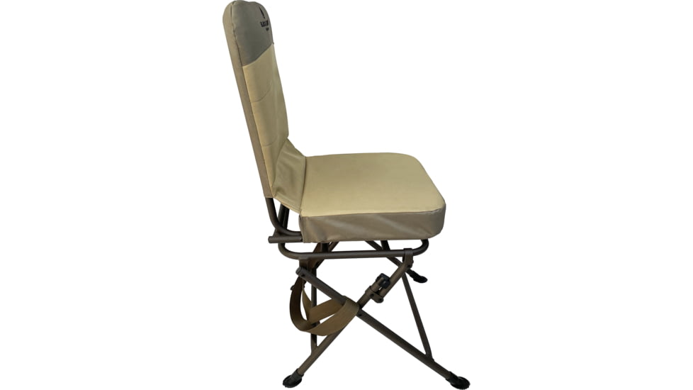 BLACK SIERRA EQUIPMENT XL Padded Swivel Blind Chair,Tan, HCH2-008T-TAN-BSE