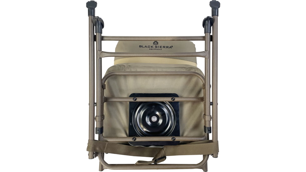 BLACK SIERRA EQUIPMENT XL Padded Swivel Blind Chair,Tan, HCH2-008T-TAN-BSE