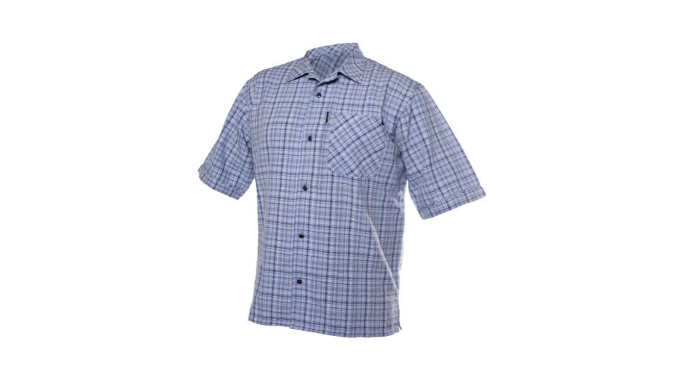 Blackhawk Shirts, Blue Plaid, X-Large