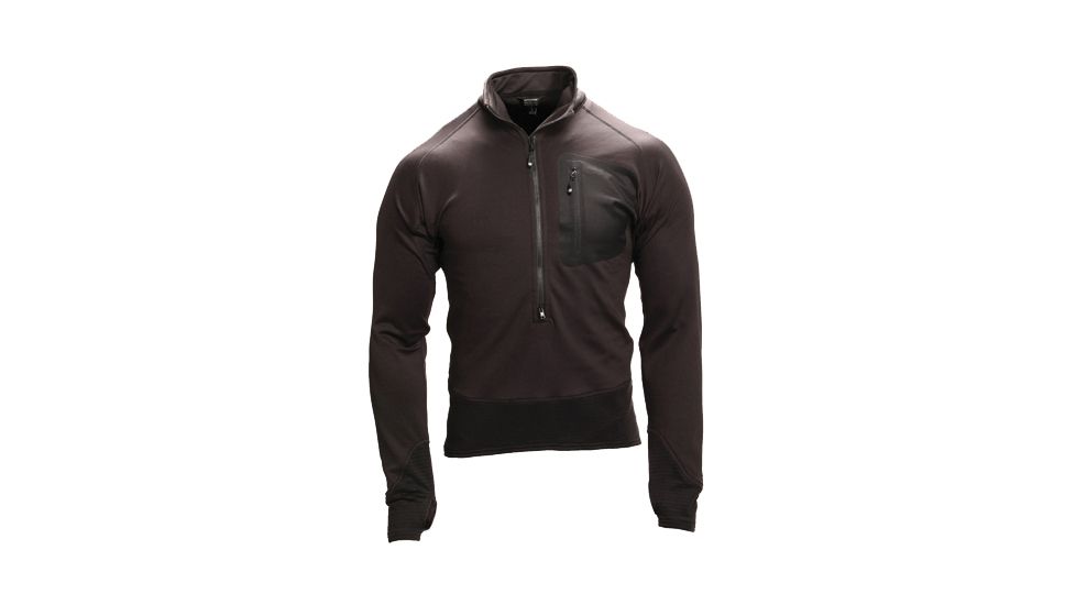 BlackHawk 3/4 Zip Fleece Pullover, Black