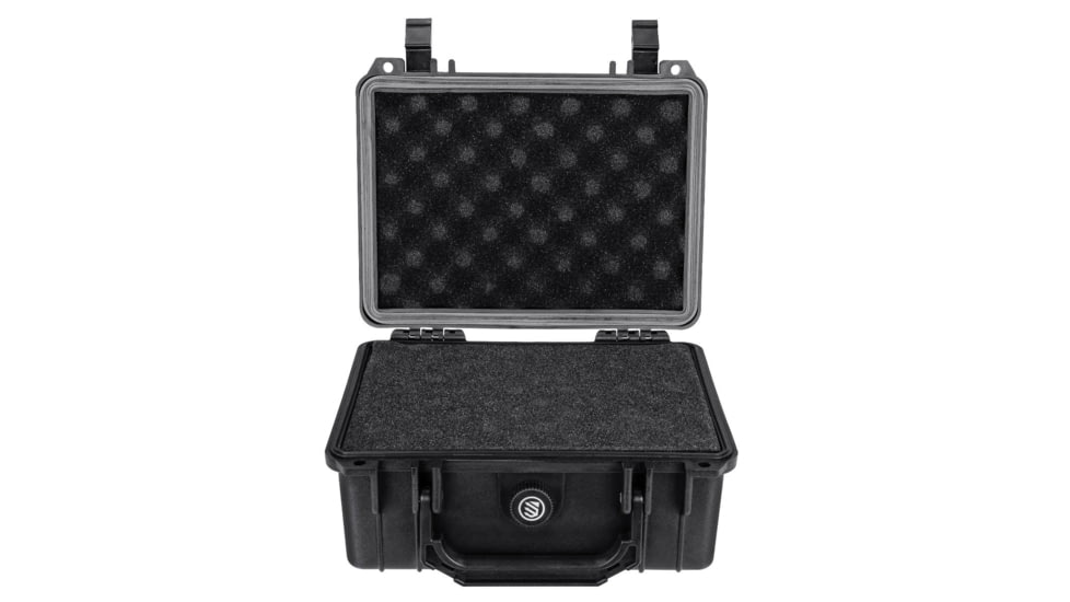BlackHawk 9.12in Compact Waterproof Gear Hard Case w/Foam, Black, BH00042