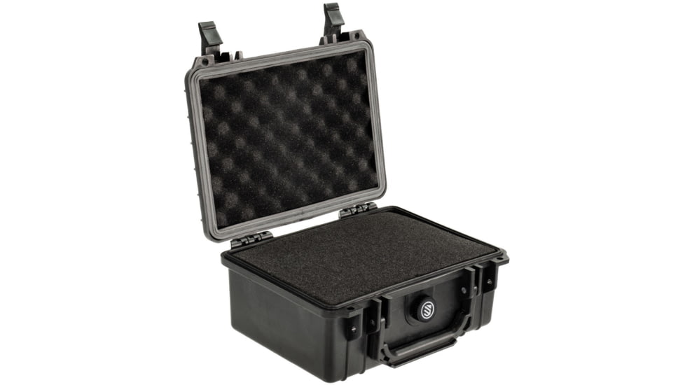 BlackHawk 9.12in Compact Waterproof Gear Hard Case with Foam, Black, Compact, BH00042