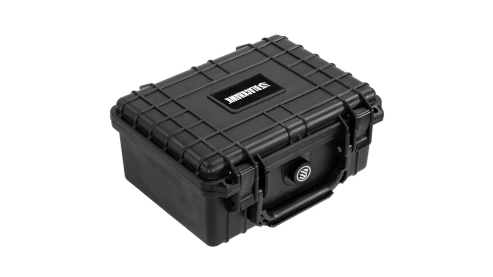 BlackHawk 9.12in Compact Waterproof Gear Hard Case with Foam, Black, Compact, BH00042