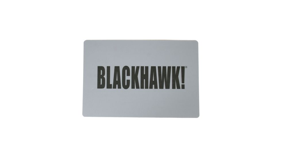 BlackHawk BHP Counter Mat Grey Mat With Black Lettering