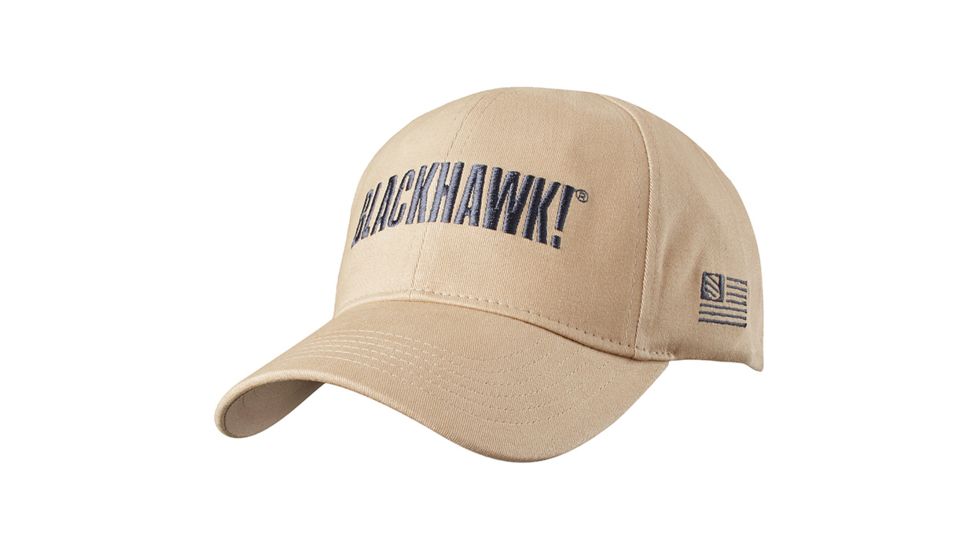 BlackHawk Cotton Spandex Fitted Cap, Stone, Medium/Large FC01SNML