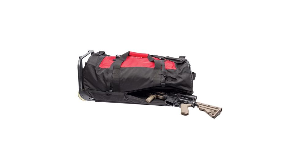 BlackHawk Diversion Rolling Load-Outbag,Black/Red 65DC70BKRD