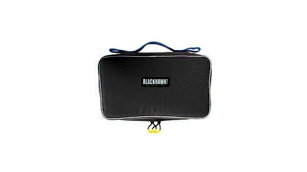 Blackhawk Fire/EMS STOMP II Med Pack Accessory Pouch w/ Blue handle, Black 60ES02BK