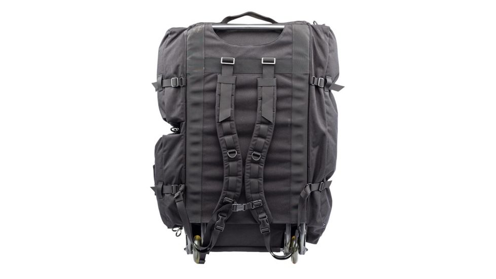 BlackHawk Go Box Rolling Load-Out Bag w/Frame,Black 22GB08BK