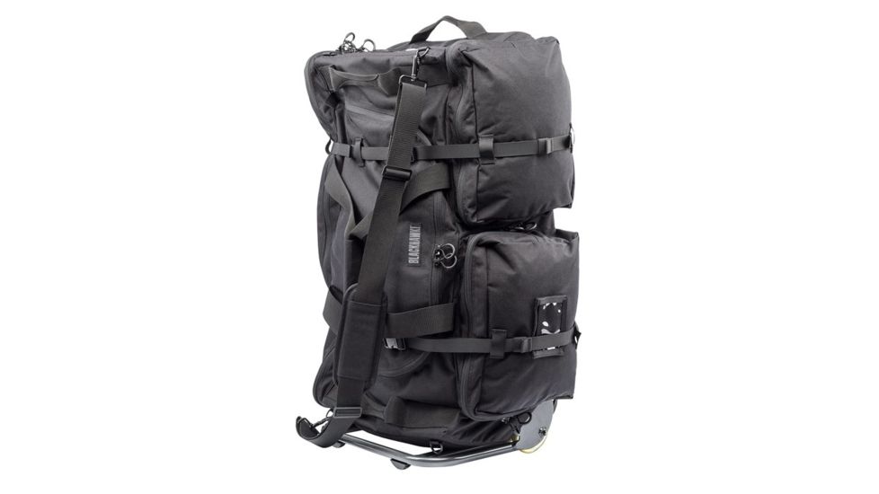 BlackHawk Go Box Rolling Load-Out Bag w/Frame,Black 22GB08BK