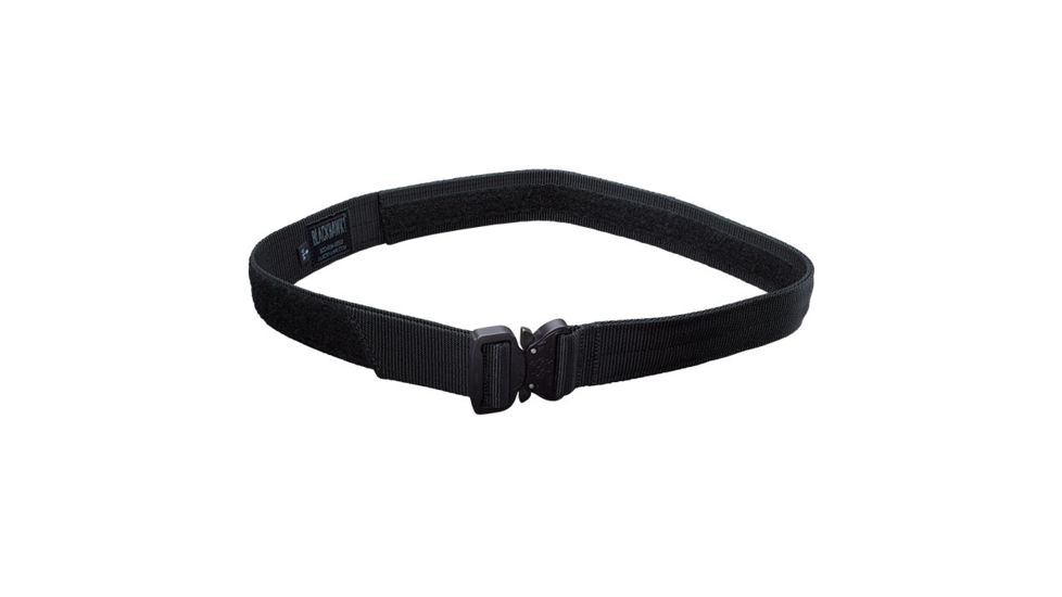 BlackHawk Instructors Belt w/Cobra Buckle,Up to 34in,Black 41VT40BK