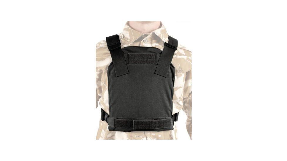 BlackHawk Low Visibility Plate Carrier, Medium, Black 32PC08BK