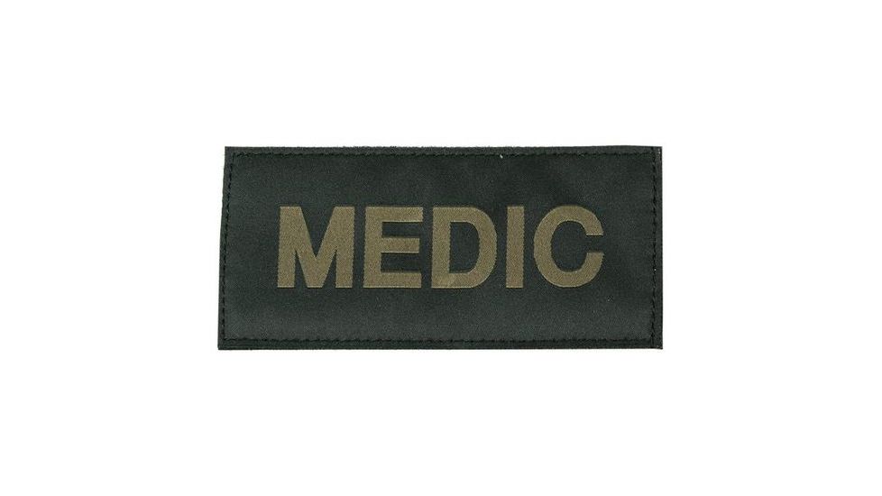 Blackhawk Medic Patch - White Letters, Black Background, 90IN03GB