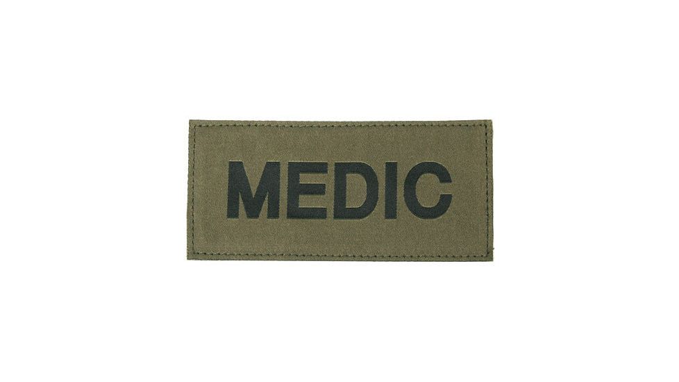 Blackhawk! Black on Green Medic Patch