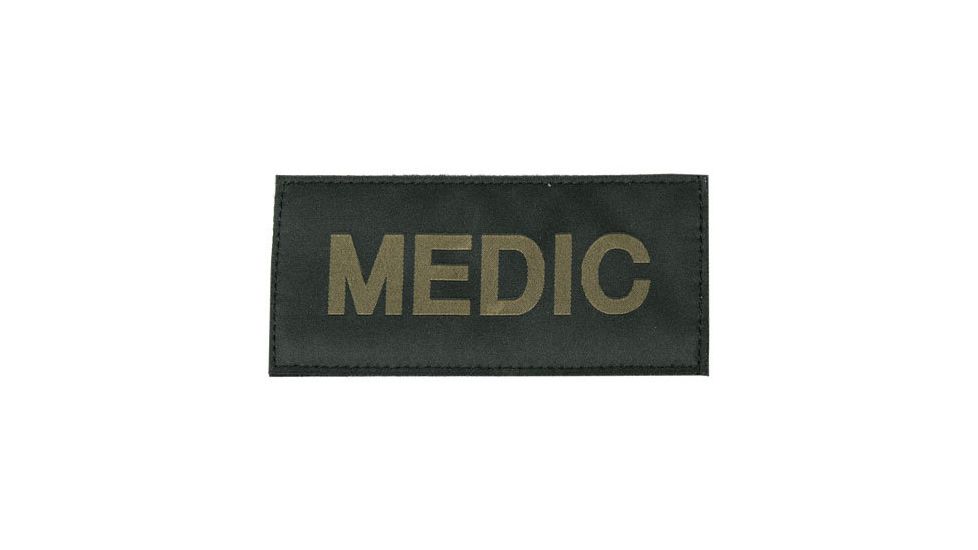 Blackhawk! Medic Patch, Green on Black
