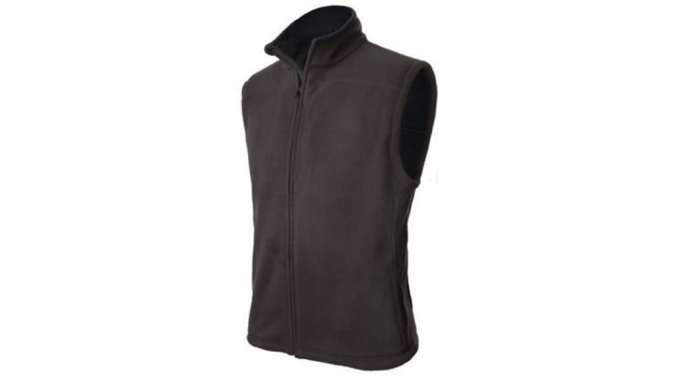 BlackHawk Mens Windproof Fleece Vest, Black, Large 82FV00BK-LG
