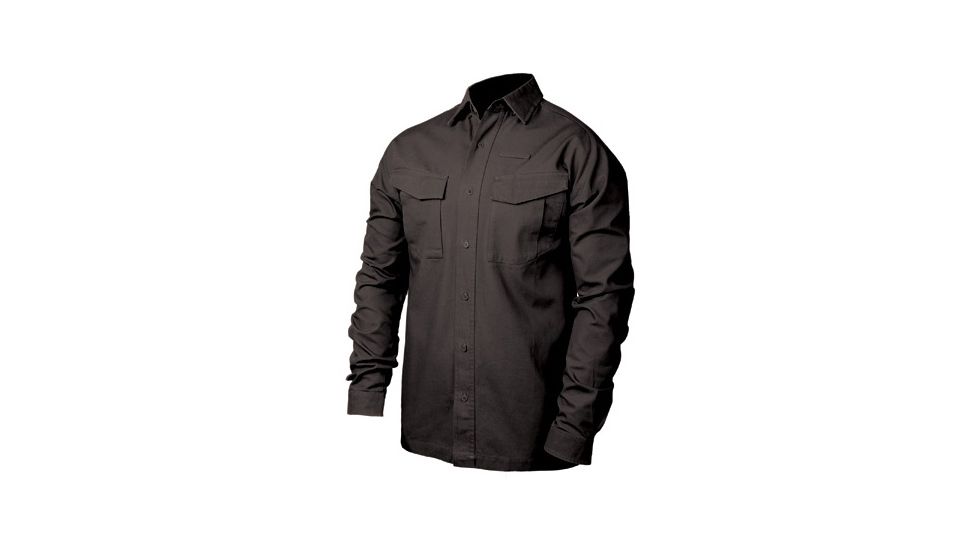 BlackHawk Long Sleeve Performance Tactical Shirt, Black