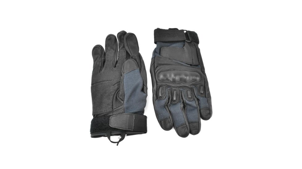BlackHawk S.O.L.A.G. HD Gloves w- KEVLAR, Black, Extra Large 8151XLBK