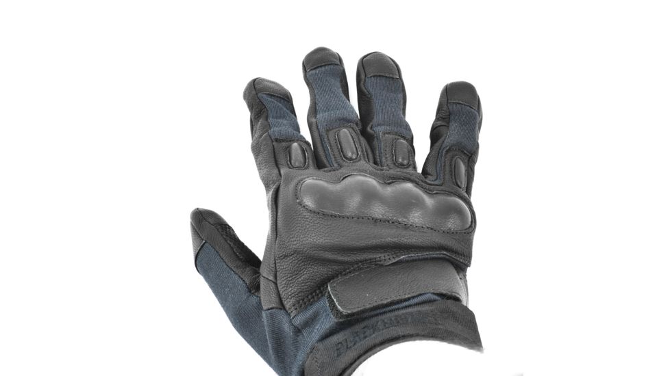 BlackHawk S.O.L.A.G. HD Gloves w- KEVLAR, Black, Extra Large 8151XLBK