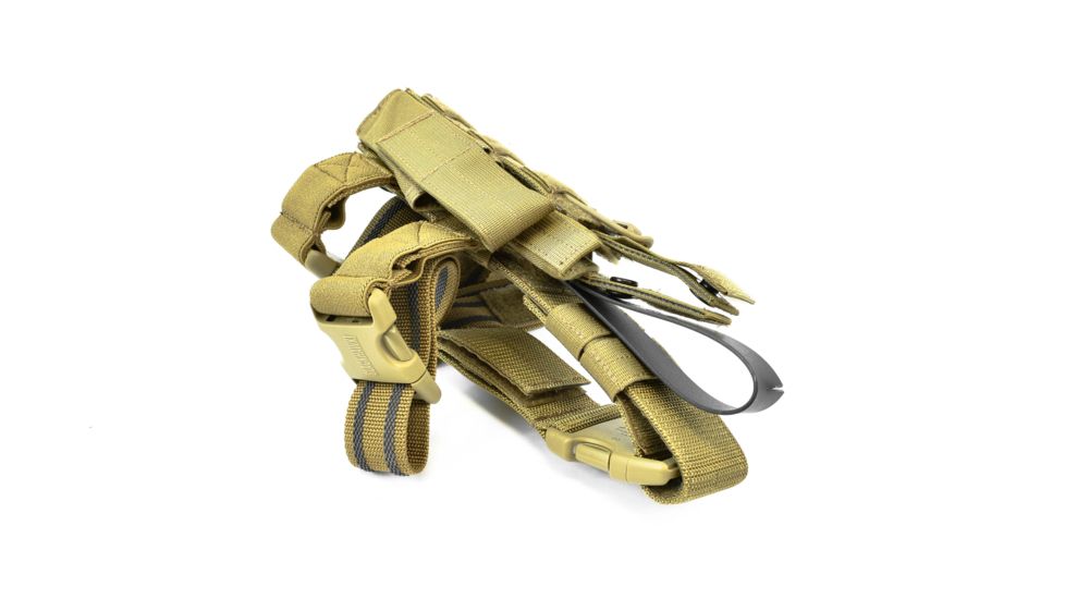 BlackHawk Tactical Omega VI Ultra Universal Modular Light Holster, Coyote Tan - Full Size Auto Pistols