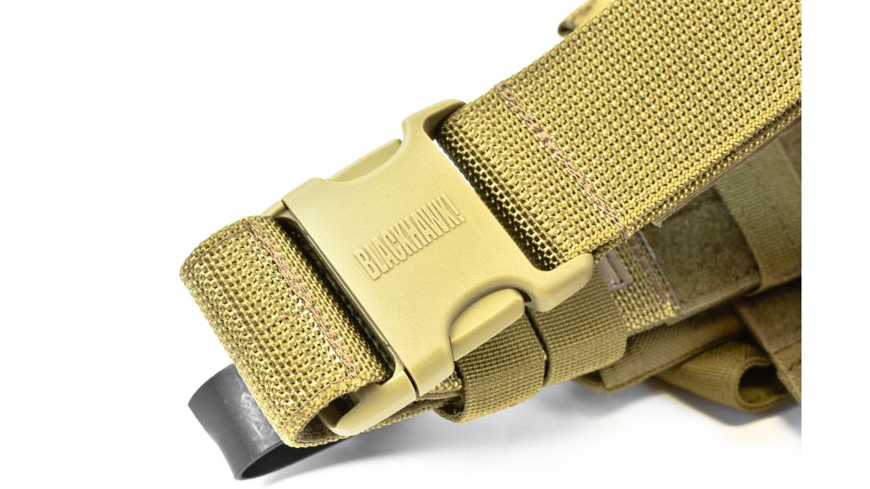 BlackHawk Tactical Omega VI Ultra Universal Modular Light Holster, Coyote Tan - Full Size Auto Pistols