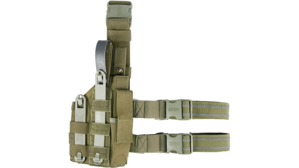 BlackHawk Tactical Omega VI Ultra Universal Modular Light Holster, Olive Drab - Full Size Auto Pistols