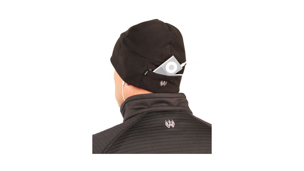 BlackHawk Watch Cap w/ Pocket, Black