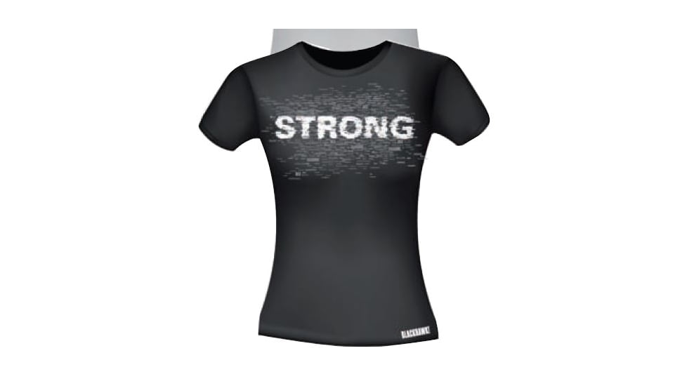 BlackHawk Women's Graphic T-Shirt - STRONG, Black, 2XL 92GT01BK-2XL