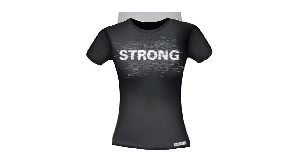 BlackHawk Women's Graphic T-Shirt - STRONG, Black, Large 92GT01BK-LG