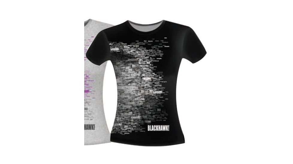 BlackHawk Women's Strenia T-Shirt, Black, 2XL 92GT00BK-2XL