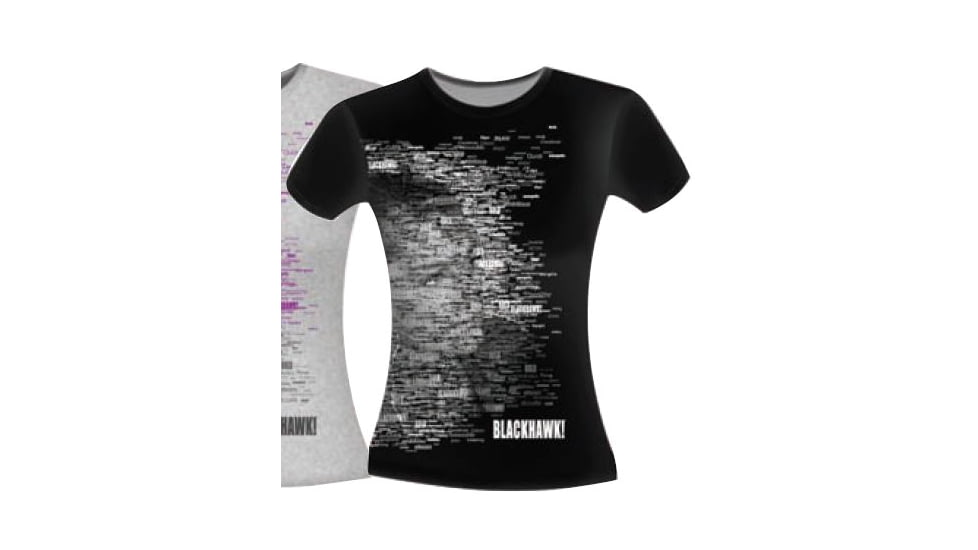 BlackHawk Women's Strenia T-Shirt, Black, Medium 92GT00BK-MD