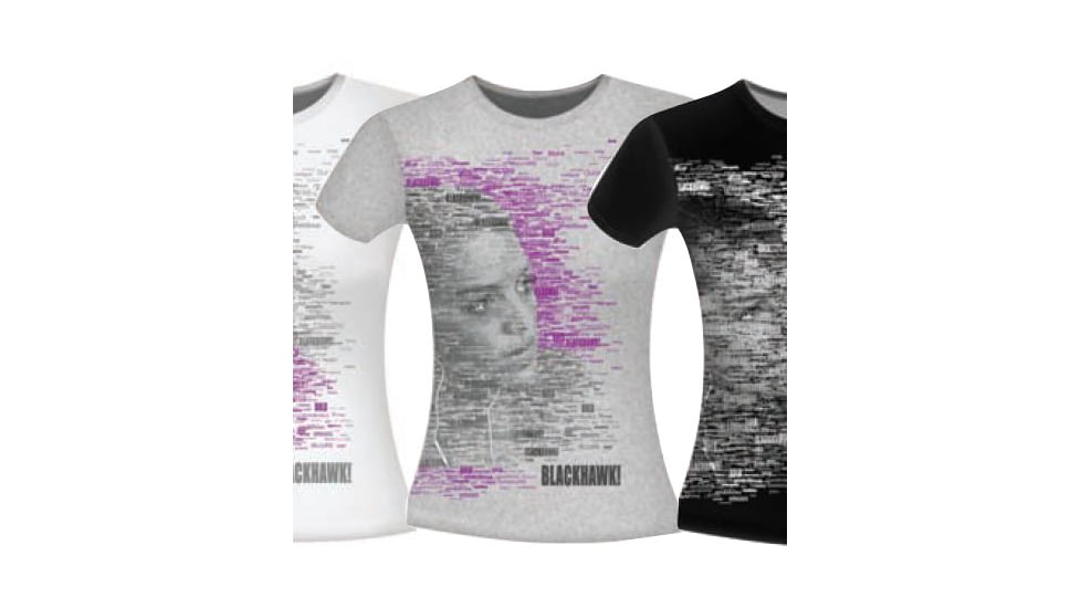 BlackHawk Women's Strenia T-Shirt, Heather Grey, Large 92GT00HG-LG