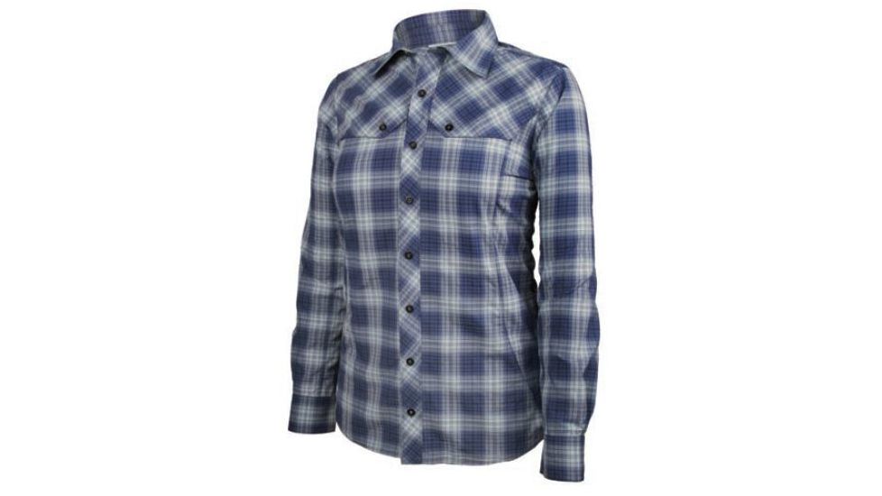 BlackHawk Women's Strenia Top Long Sleeve Shirt, Navy/Grey, Large 92CC04NG-LG