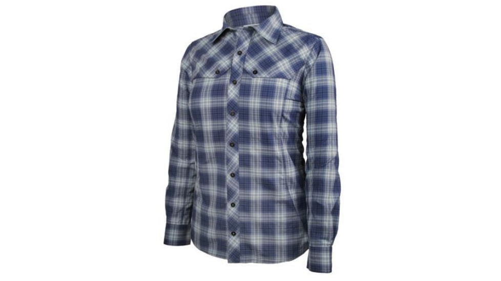 BlackHawk Women's Strenia Top Long Sleeve Shirt, Navy/Grey, XL 92CC04NG-XL