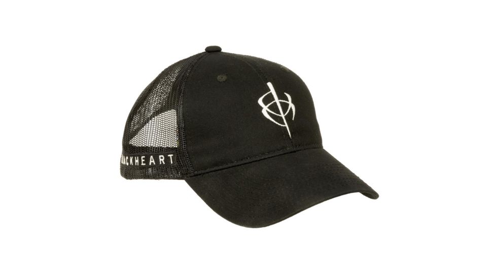 Blackheart Mesh Hat, Black One Size 13064