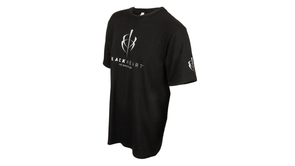 Blackheart T-Shirt, Black Medium 10211