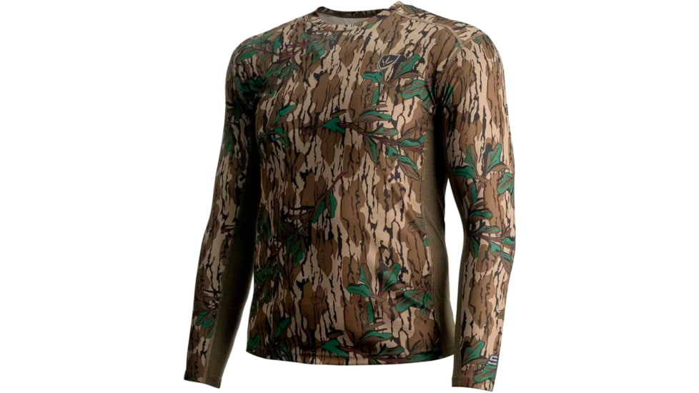 Blocker Outdoors Finisher Turkey Long Sleeve Performance Tee - Mens, MO Greenleaf, X-Large, 1409131