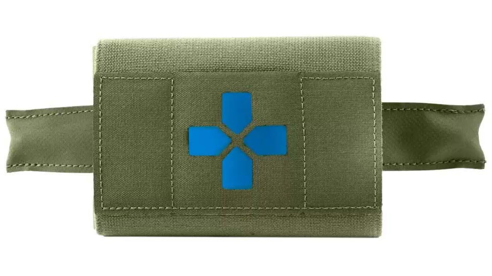 Blue Force Gear Helium Whisper Micro Trauma Kit Pro Supplies, OD Green, HW-TKN-MTKN-PRO-OD