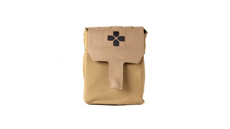 Blue Force Gear Helium Whisper Trauma Kit Now!, Coyote Brown, Basic Kit, HW-M-TKN-TKR06-003-CB