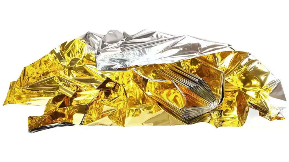 Blue Force Gear Mini Hypothermia Blanket, Gold, P-MED-BLANKET-1-GOLD/SV-RTL