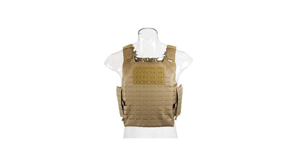 Blue Force Gear Plateminus 4 Plate Carrier, Coyote Brown, Medium, MM-PLATE-4-MD-CB