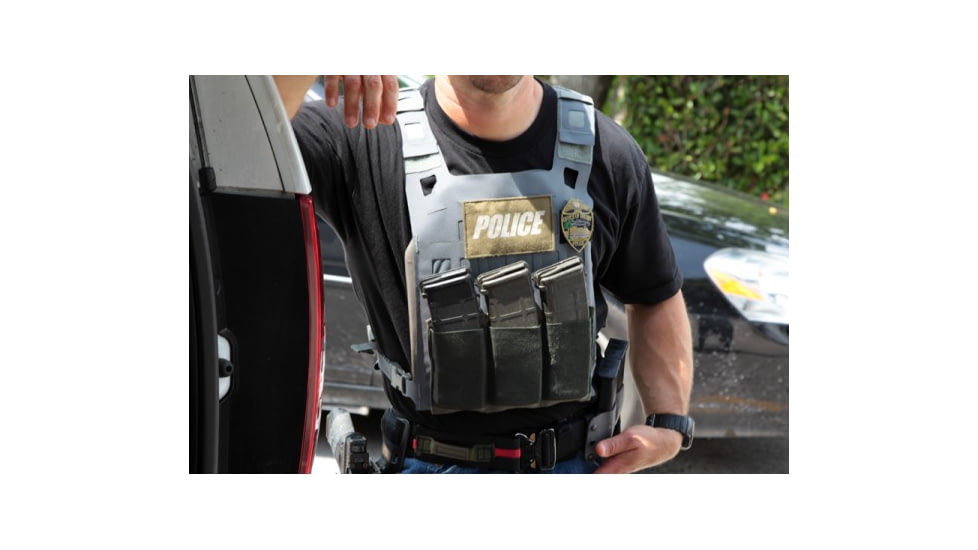 Blue Force Gear Plateminus Large, Wolf Gray, Large MM-PLATE-1-L-WF