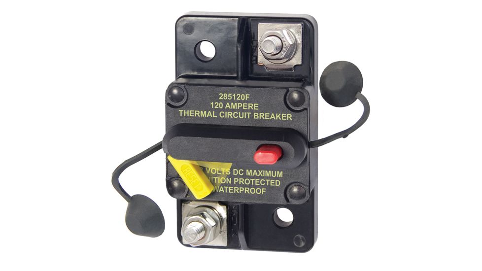 Blue Sea Systems 120 Amp Circuit Breaker Surface Mount 285 Series 7188 40640