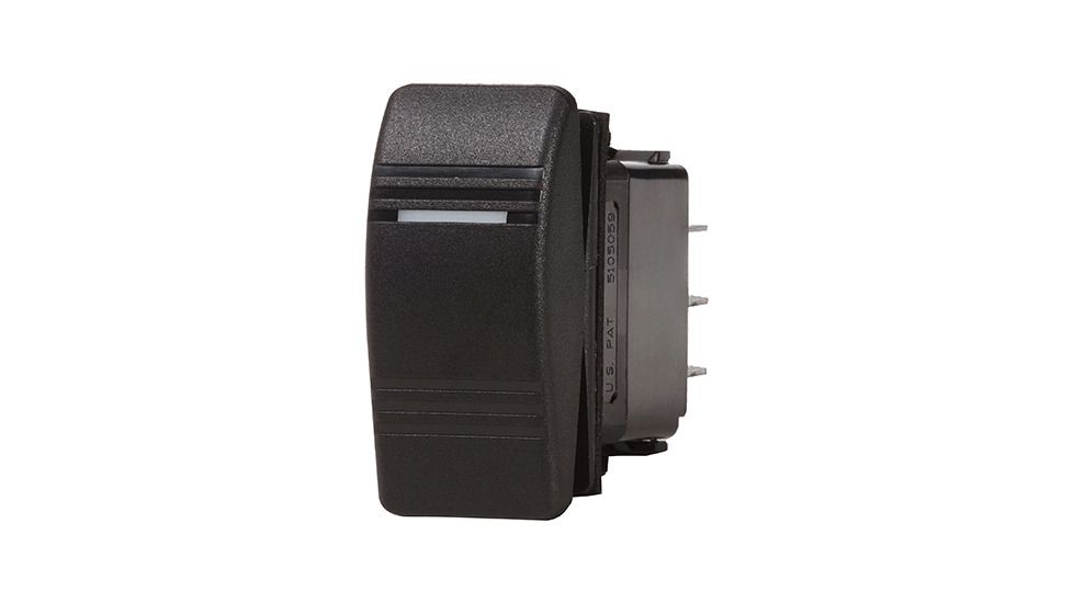 Blue Sea Systems Contura Switch  SPST Off-On, Black BS-8282