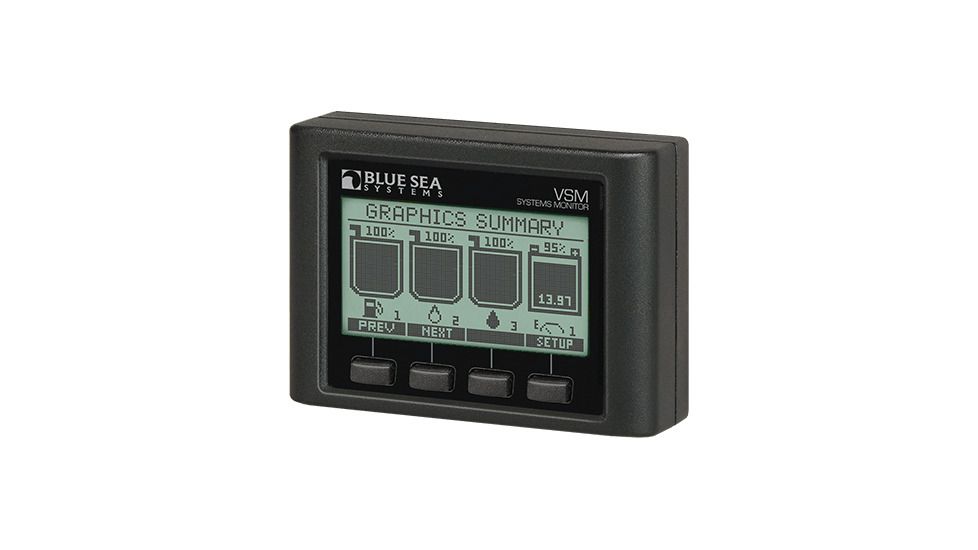 Blue Sea Systems Vessel Syst. Monitor VSM 422, Boxed BS-1800